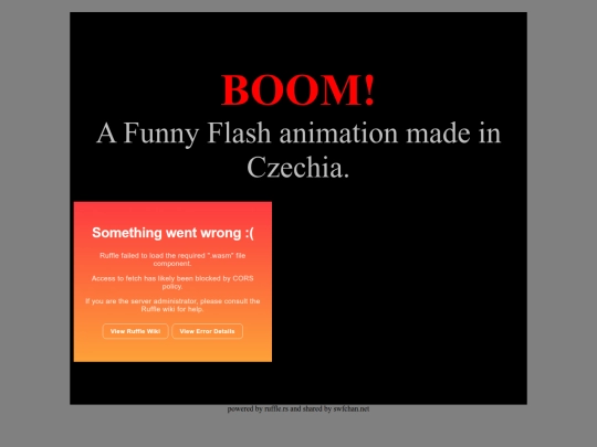 Flash/boom screenshot