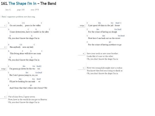 Songs/TheShapeImIn screenshot