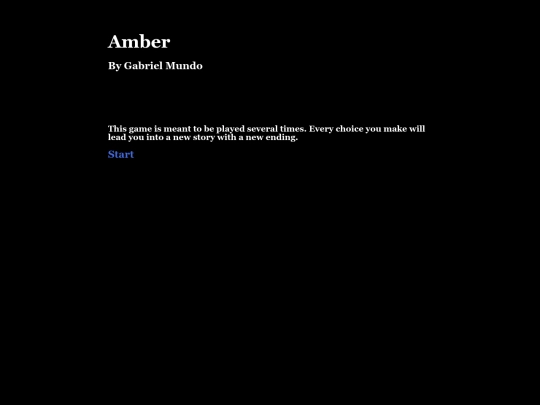 Amber screenshot
