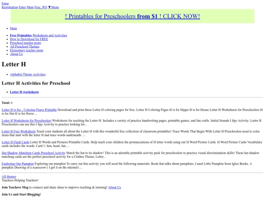 index screenshot