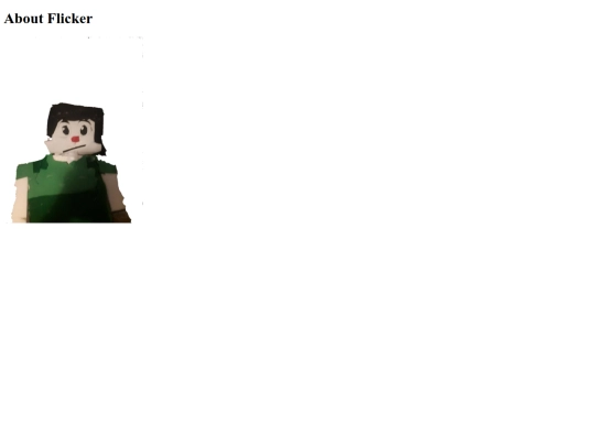 Flicker screenshot