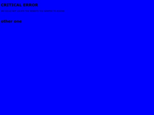 not_found screenshot