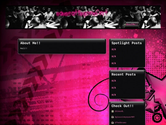 aboutme screenshot