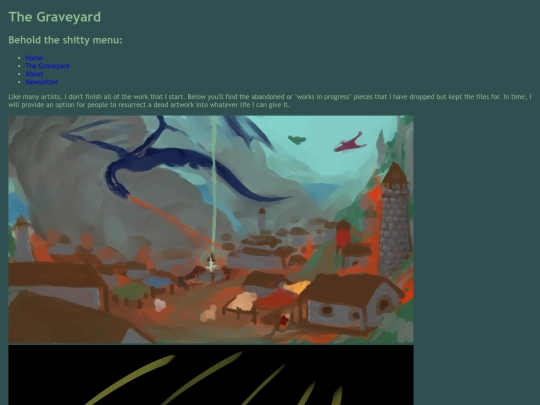 graveyard screenshot