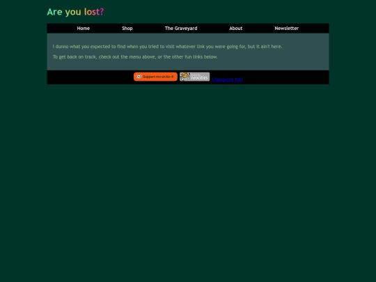 not_found screenshot