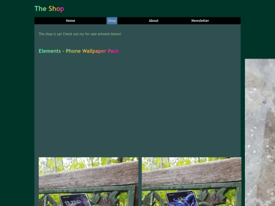 shop screenshot