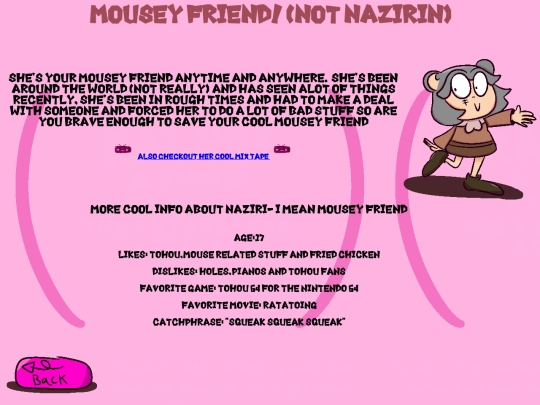 Mousey screenshot