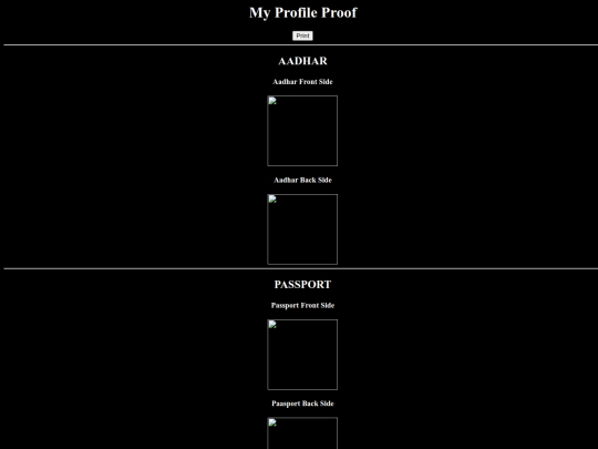myprofile.html/My Profile Proof screenshot