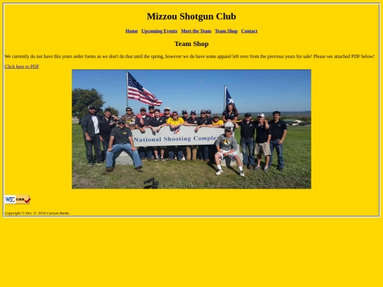 pilot site/Shop screenshot