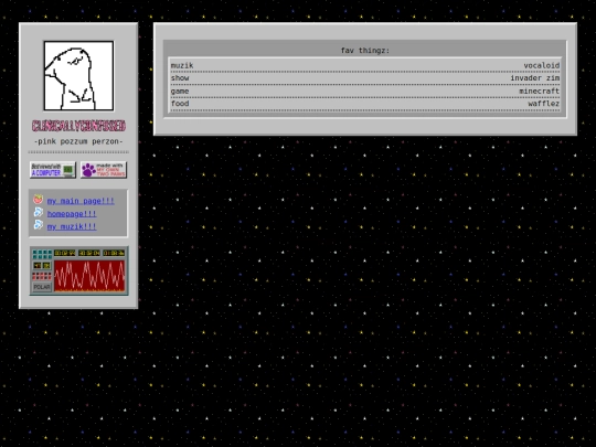 weird kid/blog screenshot