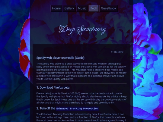 tech screenshot