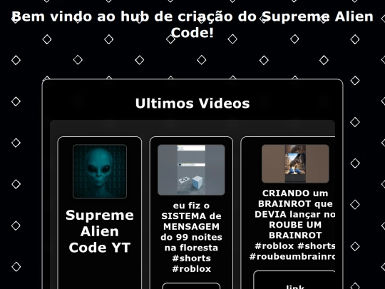 Supreme Alien Code Site/Site roblox Life Rails  screenshot
