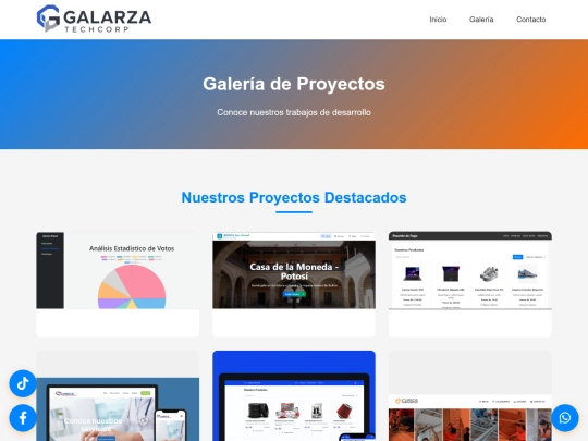 pages/galeria screenshot