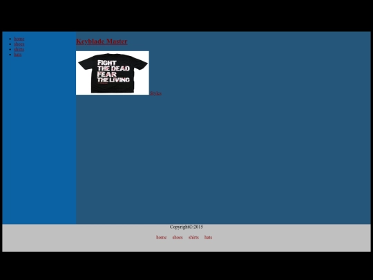 shirts screenshot