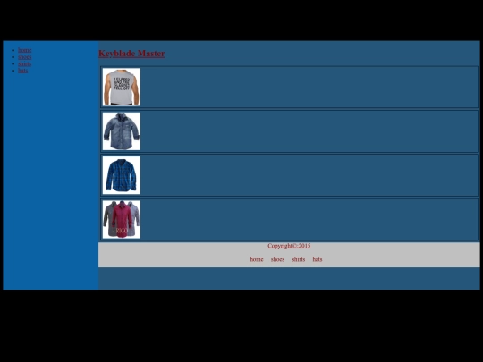 shirts1 screenshot