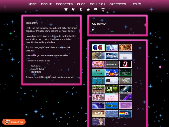 columntest screenshot