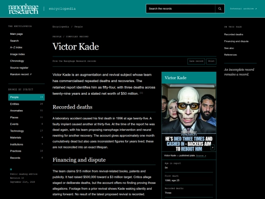 wiki/victor-kade screenshot