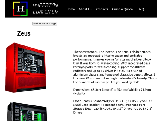 Zeus screenshot