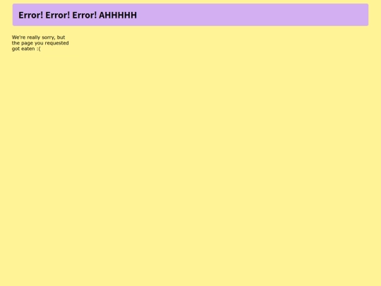 not_found screenshot