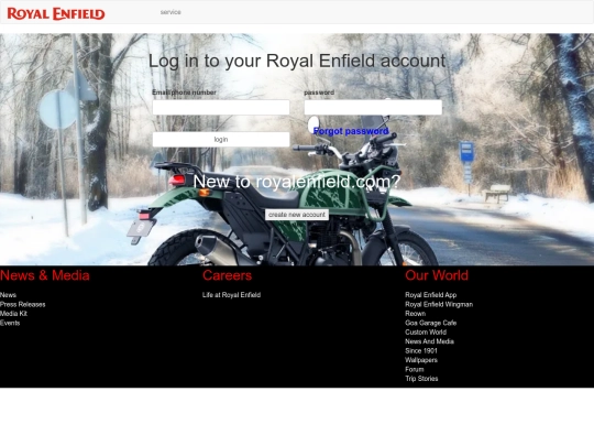 Frontend/service history screenshot