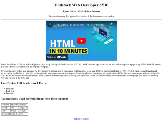 HTML2 screenshot