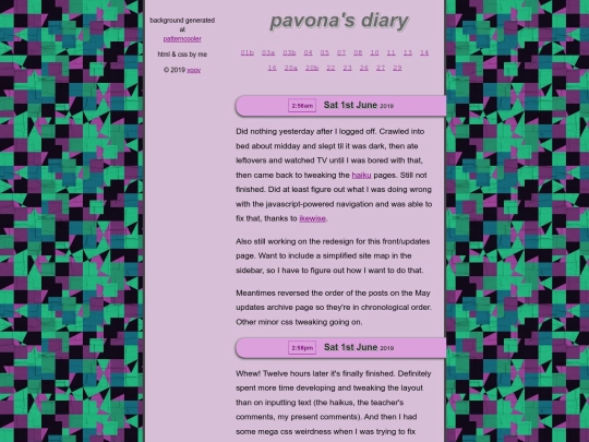 pavona/2019-06 screenshot
