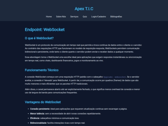 websocket screenshot