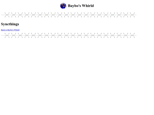 synthings screenshot