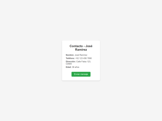 contactar screenshot