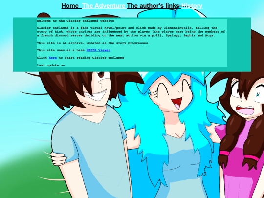 Adventureeng/accueil screenshot