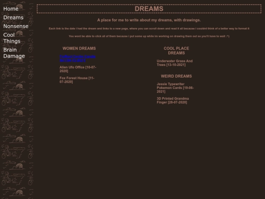 Dreams screenshot