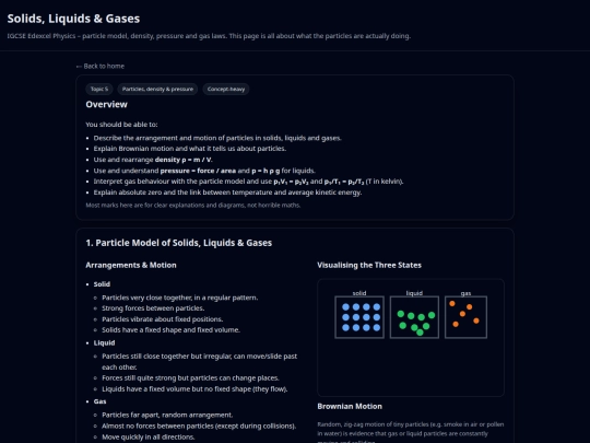 solids-liquids-gases screenshot