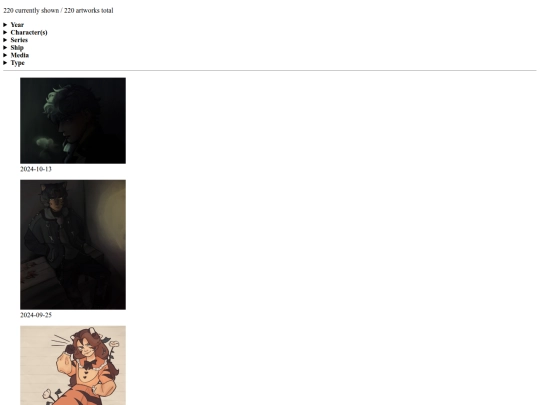 artwork_archive screenshot