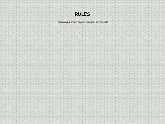 pgs/rules screenshot