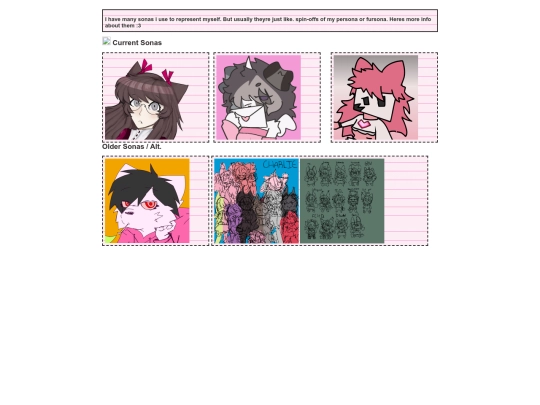 aboutme/sonas screenshot