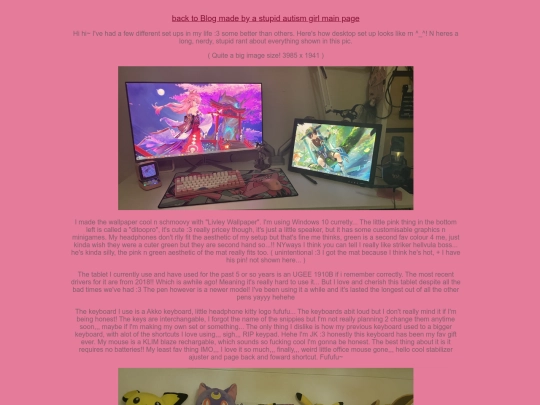 blog/setup screenshot