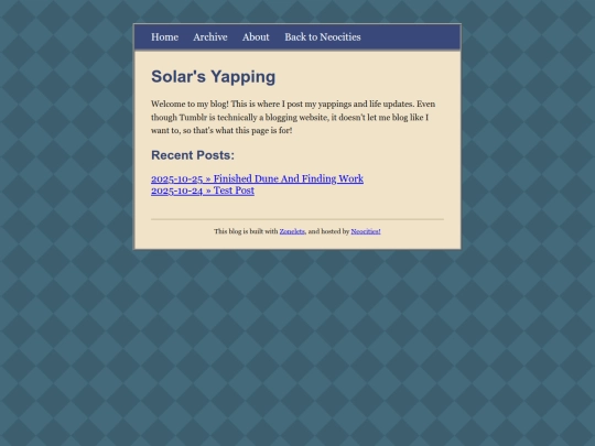 blog screenshot