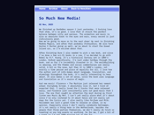 blog/posts/2025-11-02-So-Much-New-Media! screenshot