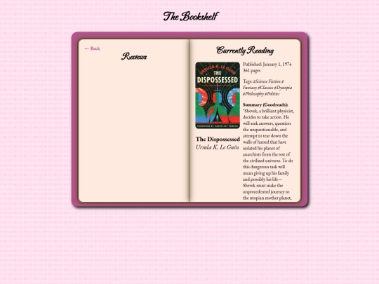 media_library/books/reviews screenshot