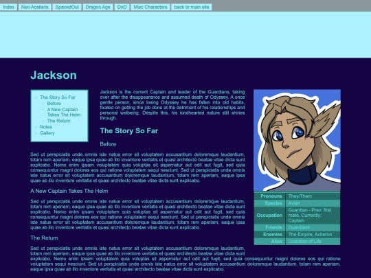 OC/Jacksoncharacter screenshot