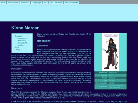 OC/Kionecharacter screenshot