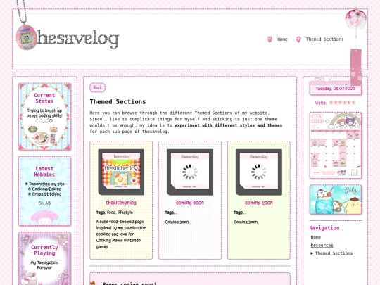 themedsections screenshot