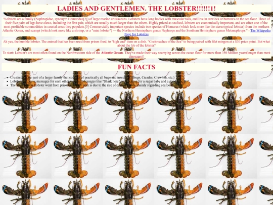lobster screenshot