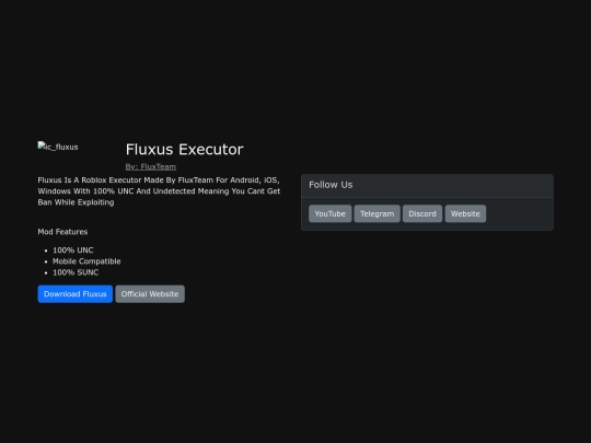 fluxus screenshot