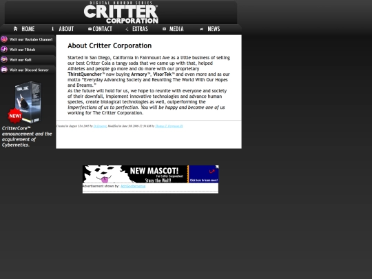 Critter/about screenshot