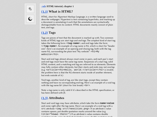 learn/html/1 screenshot