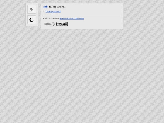 learn/html screenshot