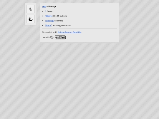 sitemap screenshot