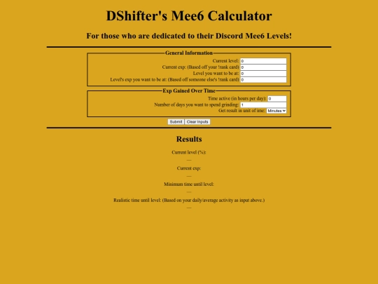 jsProjects/mee6_calc/calculatorPage screenshot