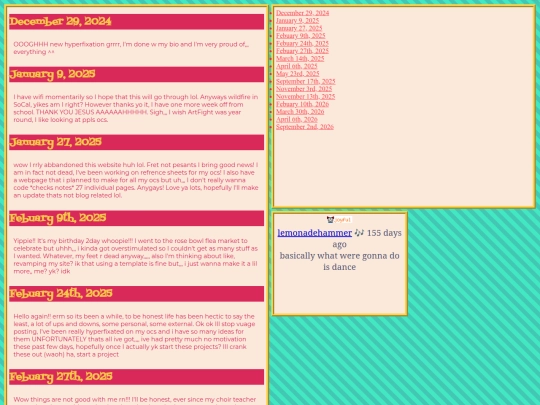 blog screenshot